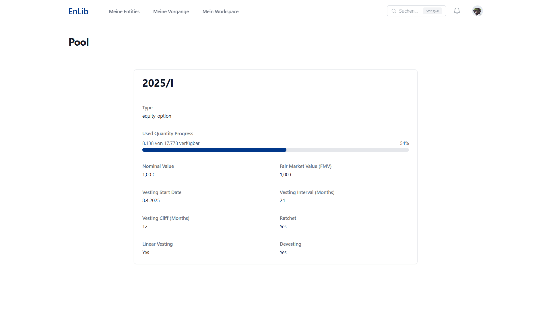 Detaillierte Übersicht der zu einzelnen Beteiligungsinstrumenten